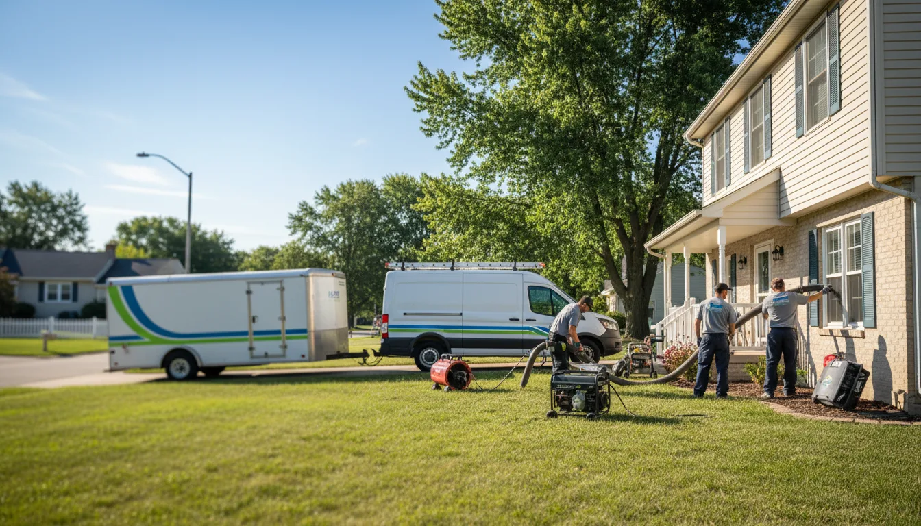Flooded Basement Restoration And Cleanup With Repair in Nelson, WI near me